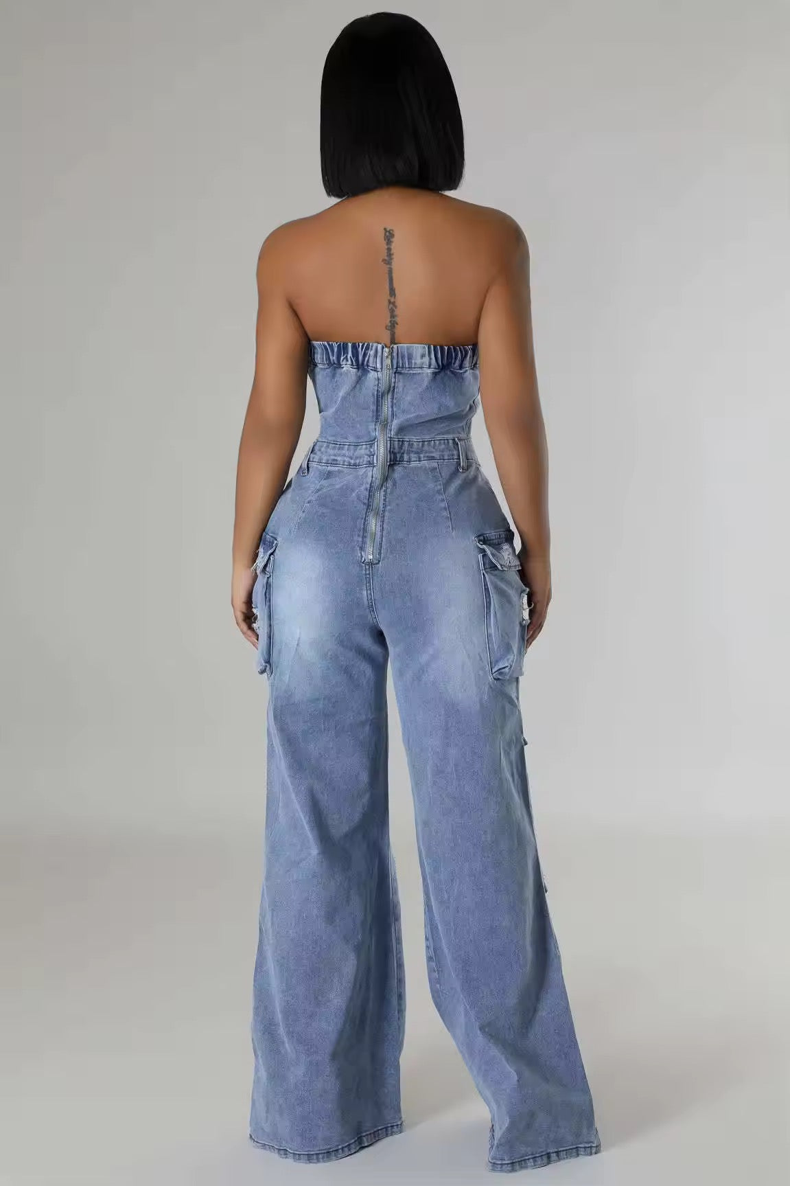 Carol Denim Jumpsuit